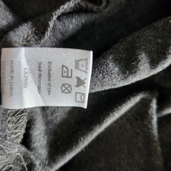 ARDENE Long grey tee with hood Size S - Picture 3 of 5